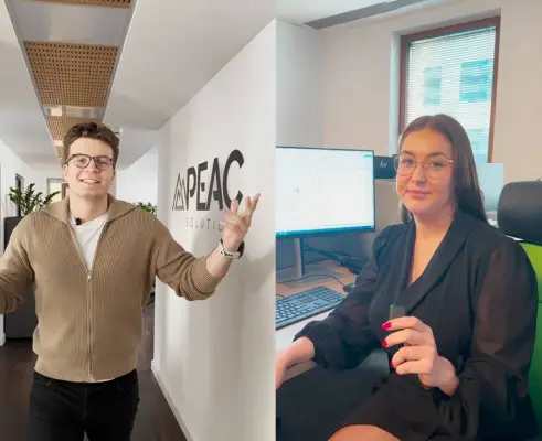 Sandra i Kacper, PEAC Solutions Europe